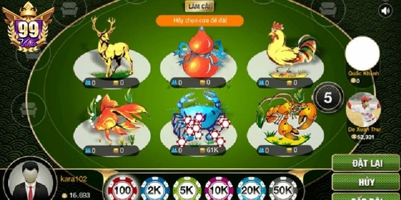 Tựa game dân gian đầy kịch tính với nhiều lựa chọn cược